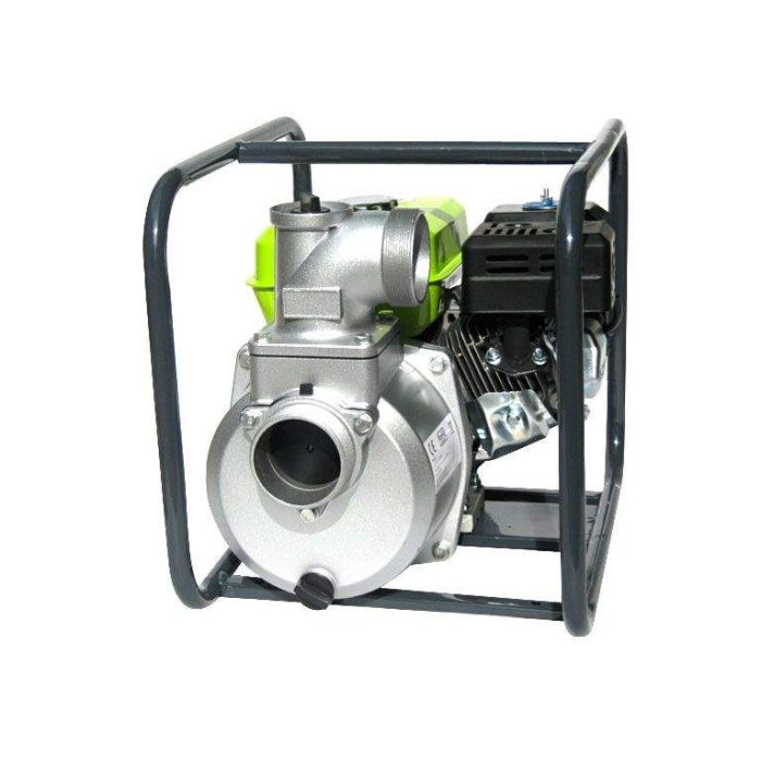 Pompe à eau thermique Motopompe essence 3'' 60m³/H 6.5CV 32m hauteur max
