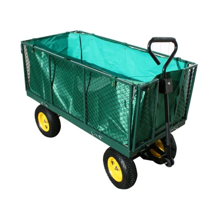 chariot de transport à main remorque max 550 kg + bache chariot de