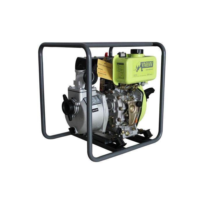 Pompe à eau thermique Diesel 2'' 211cc 4CV, 36m³/h, 26m hauteur d