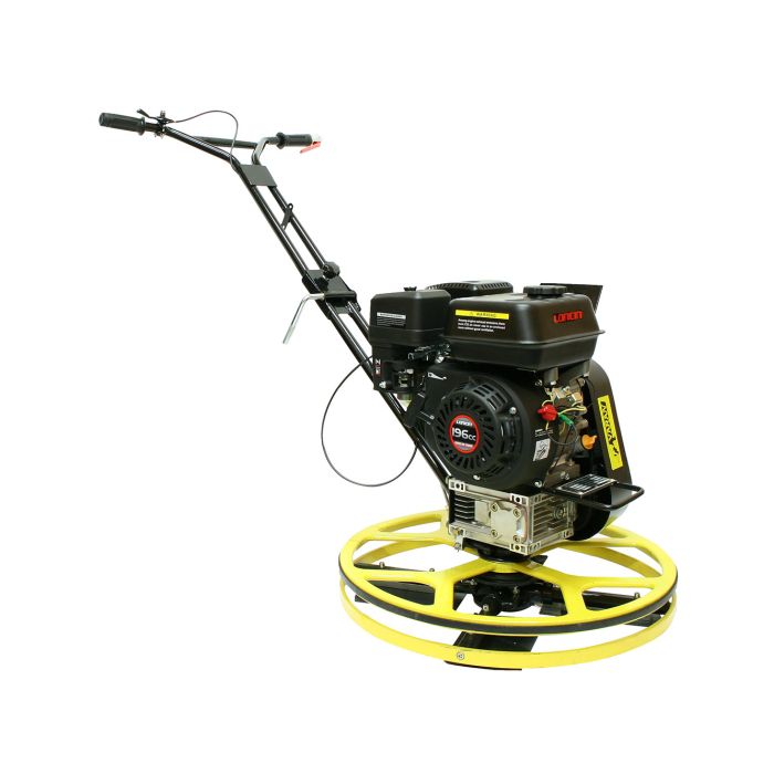 Hélicoptère, lisseuse mécanique 60CM à moteur Loncin 200F pour lissage de chape / dalle de béton