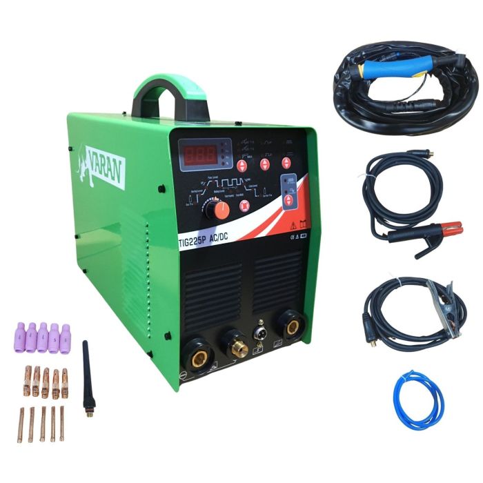 Poste à souder 2 en 1 TIG225P 200A, Tig AC/DC Pulse + soudure à l'arc Arc
