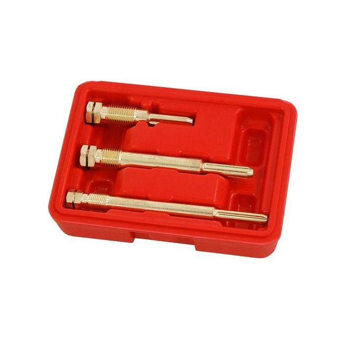 Coffret d'alésoirs pour puits de bougie de préchauffage 3 pièces