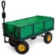 Chariot de jardin, remorque à main, avec bâche, cotés amovibles, Max 350Kg