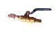 Pistolet de sablage à manette pour cabine de sablage et sableuse mobile raccord 1/4''