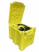 Réservoir transportable à carburant 200 litres avec pompe de transfert 12v 3000l/h, Cuve de transport nomade diesel et huile