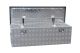 Caisse à outils ALU, Boite de rangement Caisse de transport en aluminium pour véhicule 124x40x38cm 180 litres